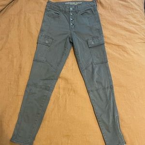 American eagle cargo skinny jeans